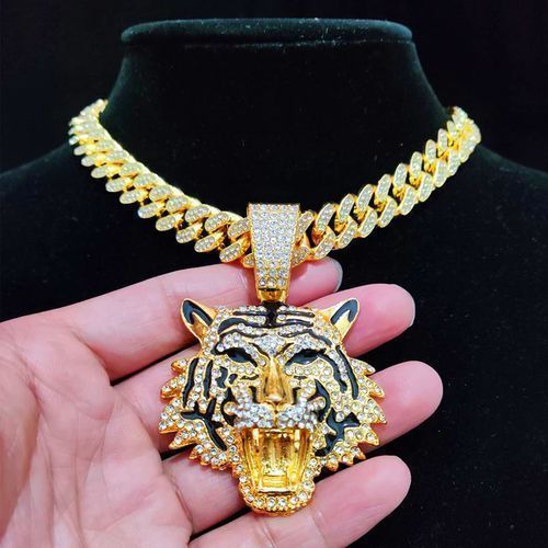 Iced Cuban Chain And Pendant