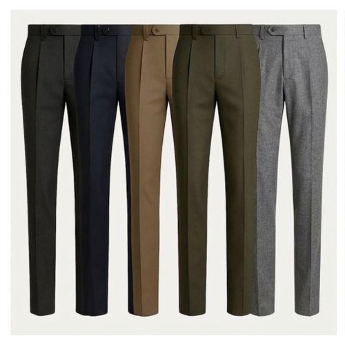 5 In 1 Smart Chinos Trousers For Men