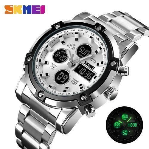 Quartz Men's Watch Luminous Multi-function 3Time
