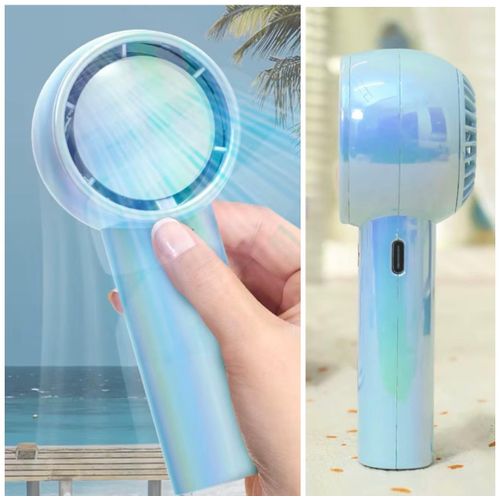 Mini Desk fan USB Rechargeable mini fan Turbo handheld fan