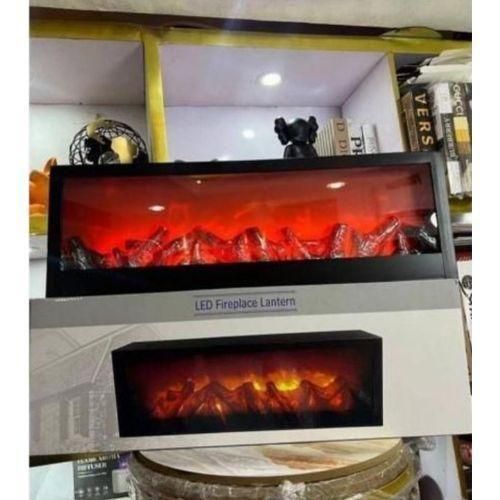 Big Size LED Fireplace Lantern TV Console Decorative Flame Light without Remote