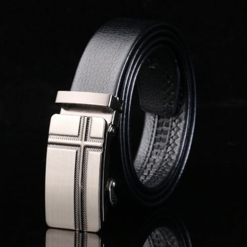 Men High Quality Automatic Leather Belt