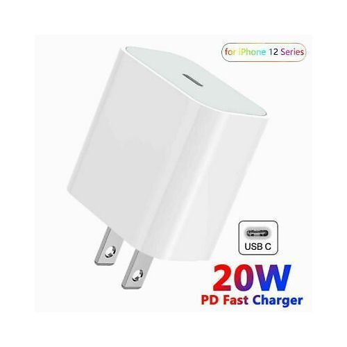 2pin 20W Fast Type C Iphone Charger Head Adapter