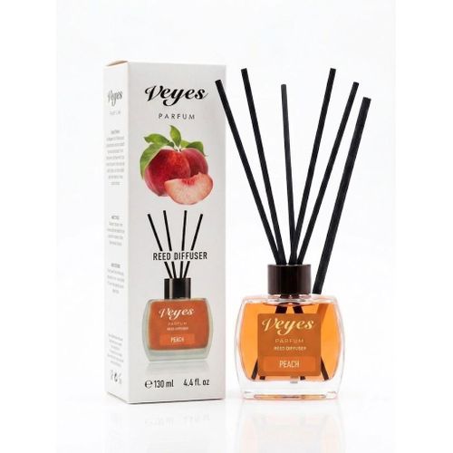 Parfum Peach Reed Diffuser – 130ml Home Fragrance & Air Freshener