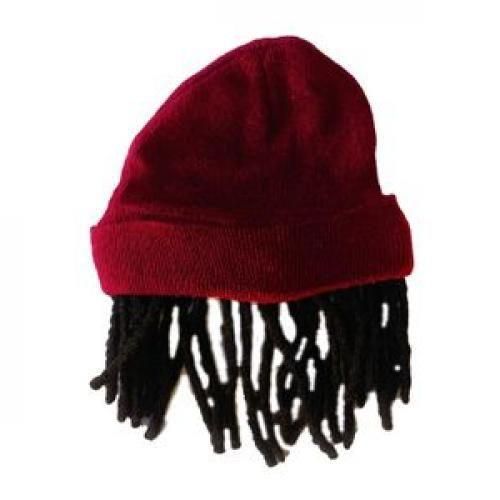 Reggaeman Wine Headwarmer With Black Dread