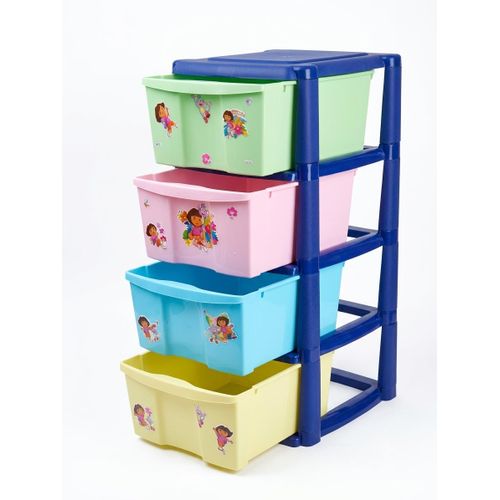 Baby children plastic wardrobe drawer (comes with free sticker)