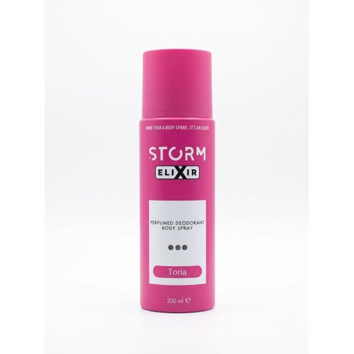 Elixir Toria Perfumed Deodorant Body Spray - 200ml NAFDAC NO : A2-109125