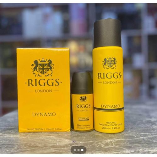 Riggs Dynamo Perfume, Body Spray And Rollon Combo