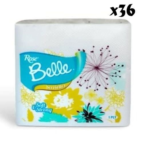 Belle Serviette X 36 Pcs