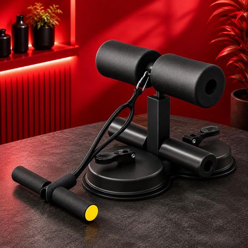 sit up bar with rope latest model with triple suction for exercise pull up bar
