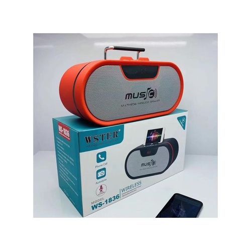 Super-sound Wster-1836 Super Bass Bluetooth Wireless Speaker