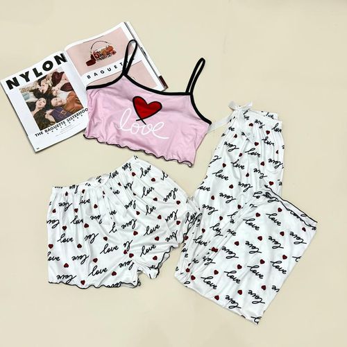 3pcs Trending Sexy Ladies Night Wear -