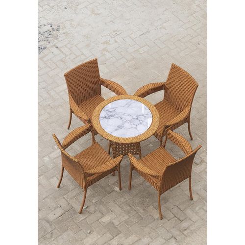 Modern weaved patio outdoor indoor pool chairs and table