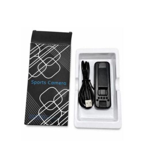 Mini Body Camera Clip-On Portable Video Recorder with USB Charging Cable