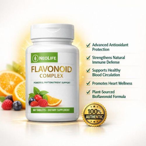 Flavonoid Complex 60 Tablets - Water Soluble Antioxidant & Cellular Protection from Whole Food Nutrients