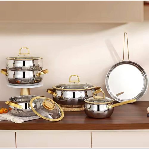 5-Piece Leoz Stainless pot