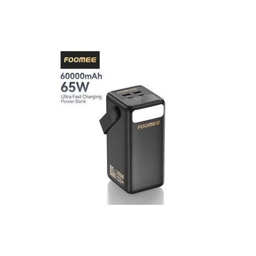 60000mAhh 65W Fast-Charging Laptop Power-Bank AA65 + Type-C In-put & Out-put