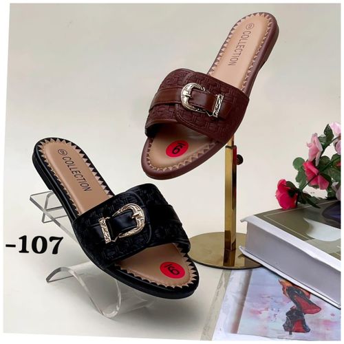 Beautiful Gorgeous-Ladies Slippers -Black Slippers color Classic