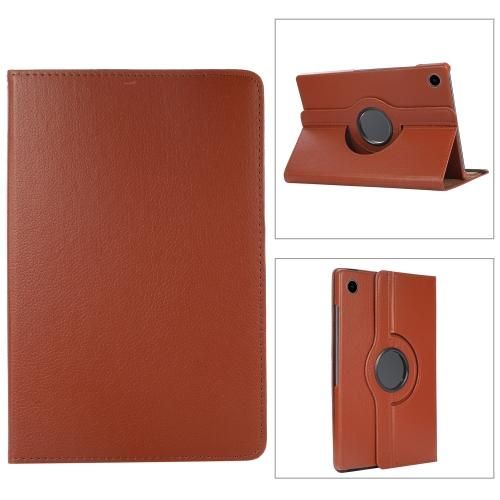 360 Degree Rotating Leather Case For Samsung Galaxy Tab A9 8.7 Inch