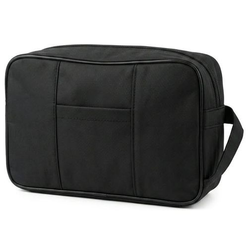 Travel clipper Bag for Men and Women, Water-Resistant Canvas Dopp Kit Shaving Bag, Multi-Functional Cosmetic Makeup Organizer Case with Side Handle for Vacation & Gym