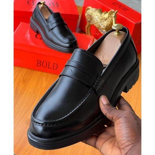 men shoes corporate black