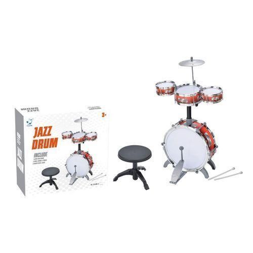 Jazz Drum Set With Seat For Children