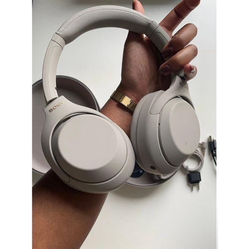 Sony WH-1000XM5 Wireless Noise Cancelling Headphones (cream color)