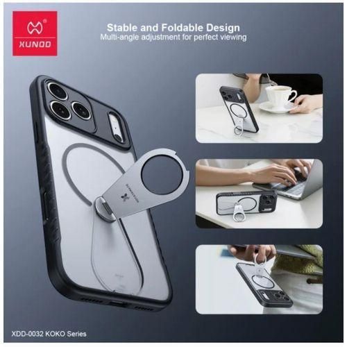 XUNDD KOKO Series Magnetic Ring Stand Case – For iPhone 17 Pro
