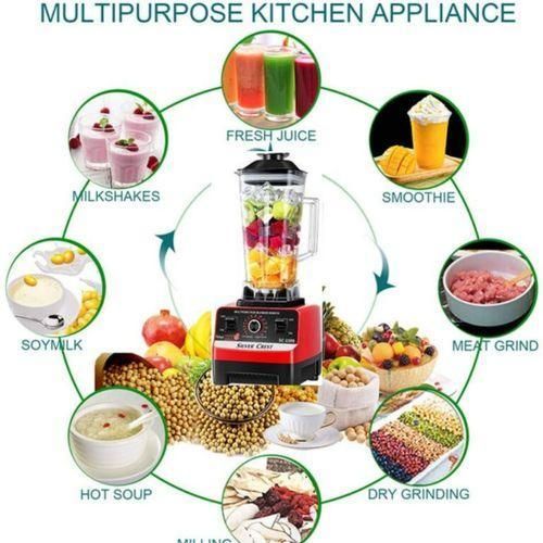 DoubleCup HeavyDuty SilverCrest HighPower Blender-6500Watts