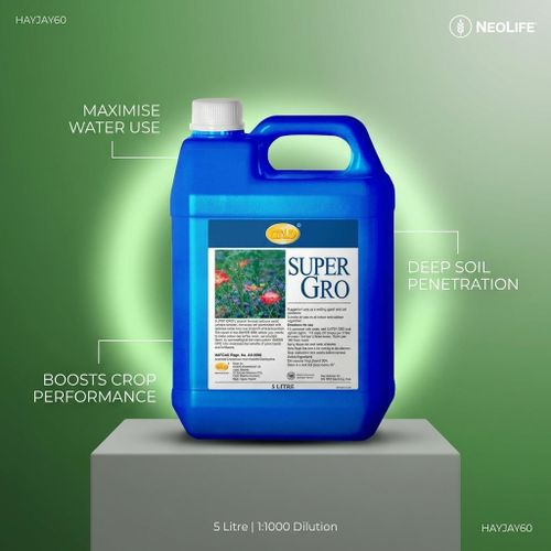 Super Gro – Organic Liquid Fertilizer for Faster Growth & Higher Yield – 5L