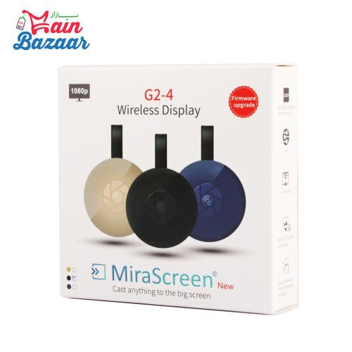 G2-4 MiraScreen Wireless WiFi HDMI Display Receiver – AirPlay, Miracast & DLNA 1080P HD TV Stick