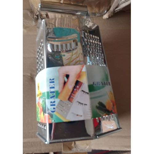 1 Multi Shape 6 Sided Pure Metal Grater,For All Your Cooking