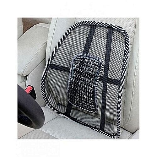 Car Chair Massage Back Lumbar Support-Black