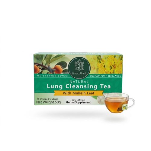 Natural Lung Cleansing Tea with Mullien Leaf
