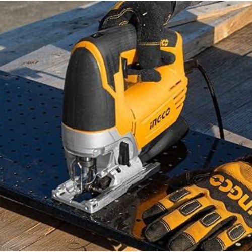 800W Variable Speed Jigsaw 4 Step Pendulum Function 5pcs Saw Blade