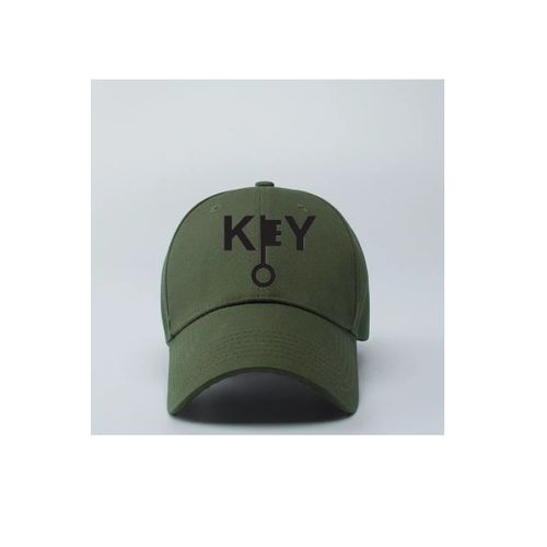 Clean Design Face Cap - Army Green