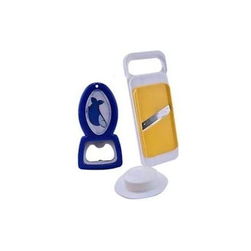 Plastic plantain slicer