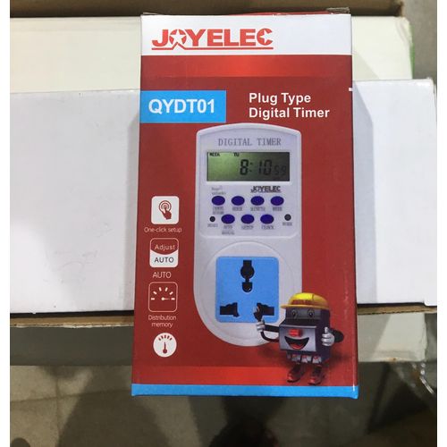 JOYELEC NEW Digital Socket Timer Switch Electrical Timer Socket Switch