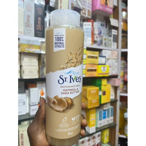 St. Ives, Soothing Body Wash, Oatmeal & Shea Butter, 22 fl oz (650 ml)