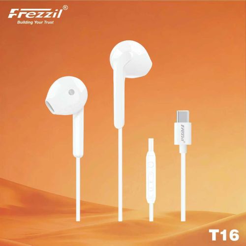 T16 TYPE-C Wired Control Mic In-Ear Headset Wired Ear bud Stereo Sound