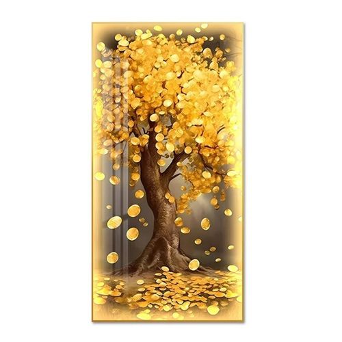 Fortune Tree 3D Light Luxury Asle Wall Decor