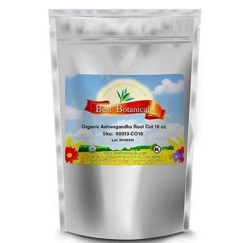 Ashwagandha Root Cut 16 Oz. (Organic)