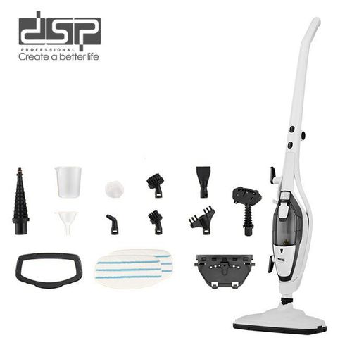 Super 10-in-1 Steam Mop & Multi-Purpose Steam Cleaner 1500W Floor, Carpet, Glass & Upholstery Cleaner