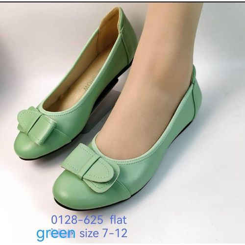New Women Girl Ladies Cover Shoe Business Work Office Flat Bow Shoe