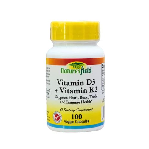 Nature’sField Vitamin D3 + Vitamin K2