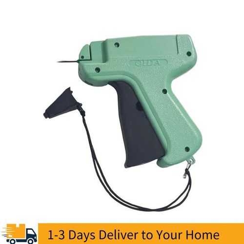 Professional Tagging Gun Kit, Efficient Price Label Attacher for Clothing and Garments, Includes 1 Gun, 5 Steel Needles, 1000 Plastic Fastener Pins