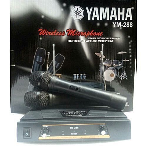 YM288 Wireless Microphone With 2 Mic Battery - YM288