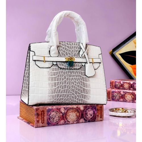 Crock skin Birkin bag