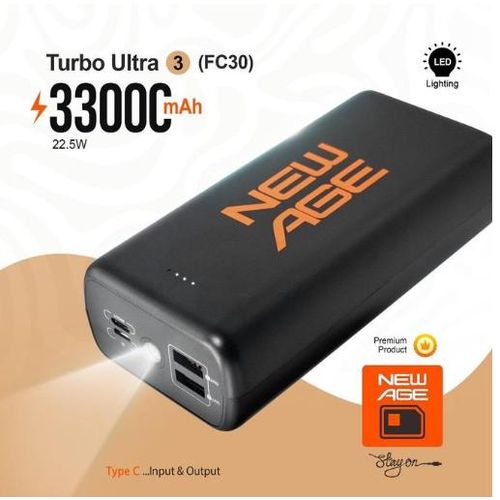 33000mAh 22.5w Fast Charge Smart Power Bank