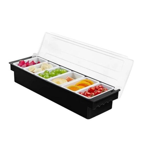 Condiments dispenser condiment tray
